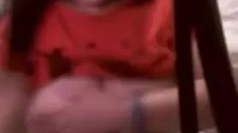 Mature Asian Granny Elizabeth Flashes on Webcam