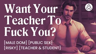 ASMR Male Voice: Strict Teacher Fucks His Naughty Student – ASMR Audio Porn
