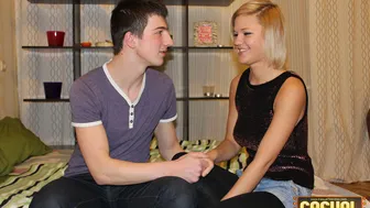 Casual Teen Sex - Cute-Looking Golden Blonde With Big Boobs Shirley Harris Likes Face-Fucking