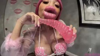 Clips 4 Sale - RubyDollLipz's Fantasy Dildo Sucking #3