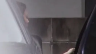 Voyeur camera catches Asian women flashing panty crotches in public