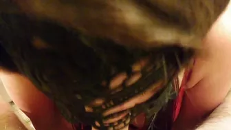 German Brunette Amateur Blowjob