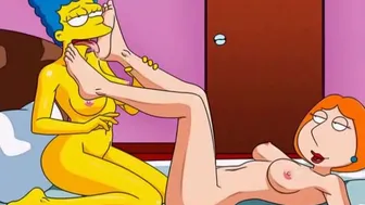 Simpsons and Griffins swingers orgy
