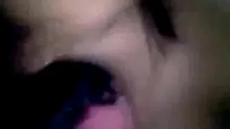 Beautiful Indonesian Babe Gives Blowjob