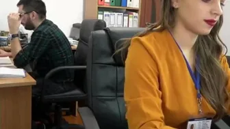 Secretary Cam Girl Softcore Amateur Video