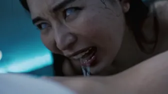 Parasited - Hospital Parasited Transformation - Slutty Nurse Gets Ambushed by Horny Infected Asian Patient