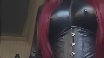 Clips 4 Sale - Smoking wearing tight catsuit