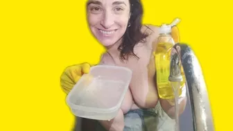 Clips 4 Sale - Washing dishes