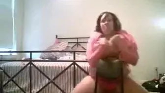 BBW With Big Tits Puts On A Sexy Webcam Show