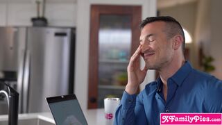 Big butt stepsister has crush on stepbro