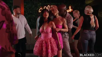 Blacked - BLACKED Besties Emiri Momota And Dolly Orchid Take Turns Cumming On His BBC