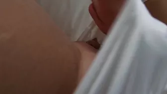 Cum in My White Panties - Moaning ASMR, Fingering Pussy Sounds