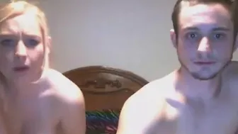 Horny 18-year-old Canadian Couple on Webcam