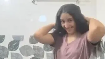 I left my friend's wife in the washroom while she was bathing.