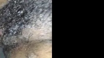 Playing with Her Hairy Pussy