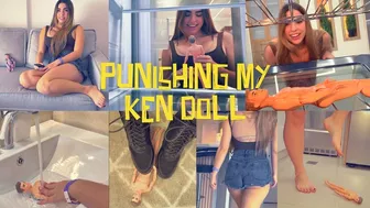Clips 4 Sale - PUNISHING MY KEN DOLL - Gabriella Sits, Stands, Stomps - 4K