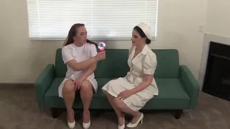 Clips 4 Sale - Two Nurses geting mesmerized 2