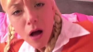 Lil Lexy Blowjob and Fucking Hardcore Blonde