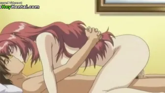 Beautiful busty girl gets big cumshot