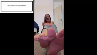 Clips 4 Sale - Thebarefootarchitect hot feet from long day