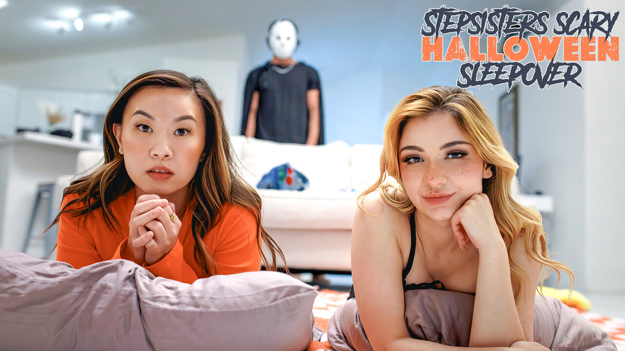 Stepsisters Scary Halloween Sleepover - FAPCAT