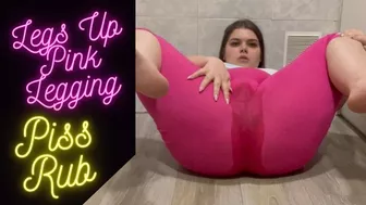 Clips 4 Sale - Legs Up Pink Legging Piss Rub