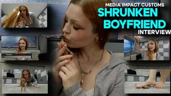 Clips 4 Sale - Shrunken Man Interview - Noelle - Hands - Feet - Shrinking - Doll - Red hair
