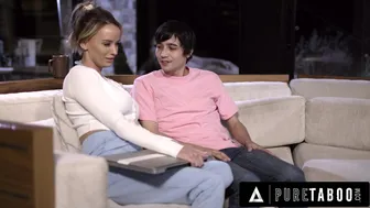 Pure Taboo - PURE TABOO Pervert Stepson Tricks Tired MILF Pristine Edge Into Rough Sex To Lose His Virginity