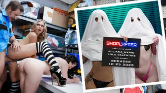 Shoplyfter - Case No. 8004268 - Their Ghost Sheets Won't Hide Their Tits Much Longer