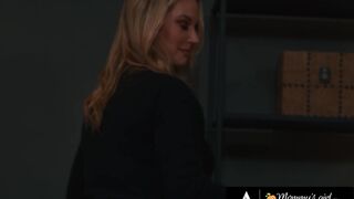 MOMMY'S GIRL - Voyeur Rachael Cavalli Cleans While MILF Lexi Luna FREE USES Stepdaughter Demi Hawks