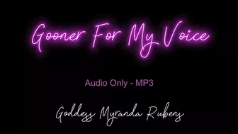 Clips 4 Sale - Gooner For My Voice - Audio Only MP3