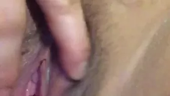 Thick Asian girlfriend showing her assets