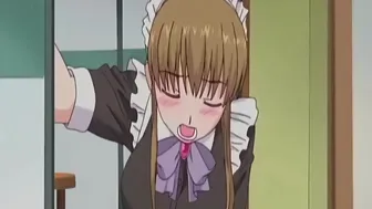Premium GFs - Japanese anime maid caught masturbating