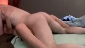 Couple in missionary position