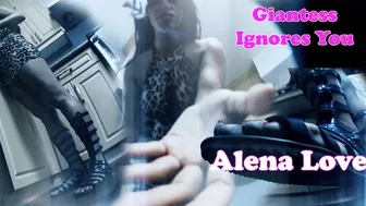 Clips 4 Sale - Alena Love Giantess Ignores Spacesuit Foot Admirer With Stomp Sounds [HD]