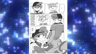 bille jean the monkey ( comic  incomplete)furry,comic,porn,