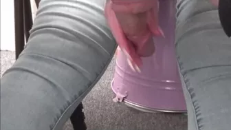 Upside down cock tease :)