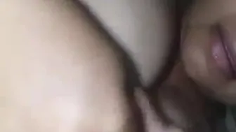 Indian Aunty showing me her big boobs
