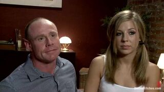 Mistress has older slave guy for fun