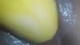 Curvy punjabi Aunty masturbating with cucumber