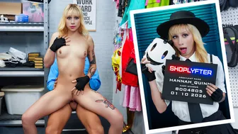 Shoplyfter - New Girl Caught: Hannah Quinn! Case No. 8004805 - the Masked Thief