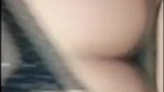 Stepsister sucking and rubbing my dick on wet pussy