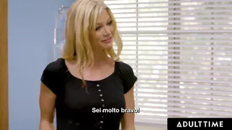 Adult Time - ADULT TIME - Kenzie Reeves Super Soaks Her MILF Doctor With Pussy Squirt! - ITALIAN SUBTITLES