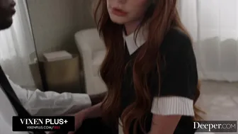 Deeper - Deeper. BBC-Loving Redhead Chloe Foxxe Gets Her Tight Pussy Filled Up