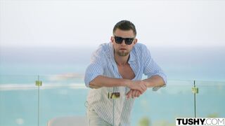 TUSHY Anal-Crazy Yoga Instructor Sandra Lyd Sneaks Away With Married Man For Secret Anal