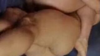Fucking stepsister in spoon position