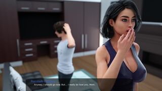 [Gameplay] MILFY CITY 0.71b - SEX SCENE [HD] #4 Boobs Massage