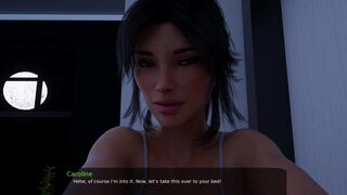 [Gameplay] MILFY CITY 0.71b - SEX SCENE HD #XI Sneaky At Night and Blowjob