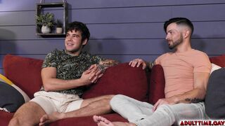 Bisexual guy having his 1st time gay sex