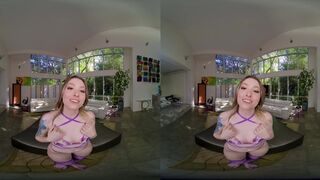 New Bed Makes Petite Ailee Anne Wanna Fuck Madly VR Porn